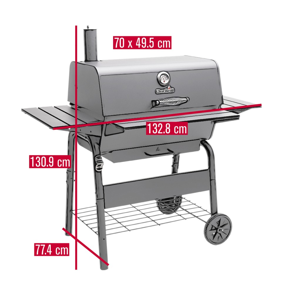 Угольный гриль Char-Broil Charcoal L в Краснодаре в Краснодаре