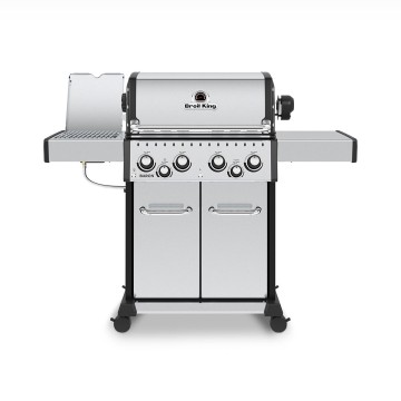 Гриль газовый Broil King Барон С490 (Baron S490 IR New), нерж. сталь